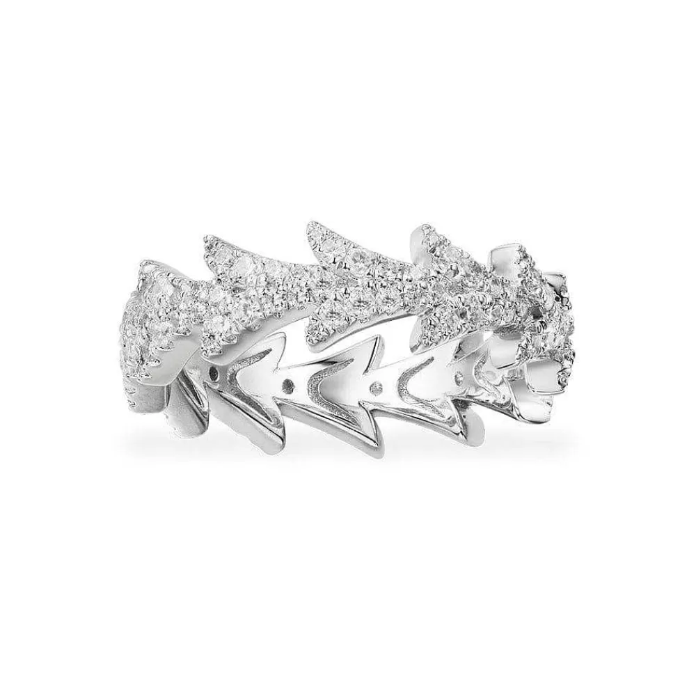 APM Monaco Bague Dragon - Argent