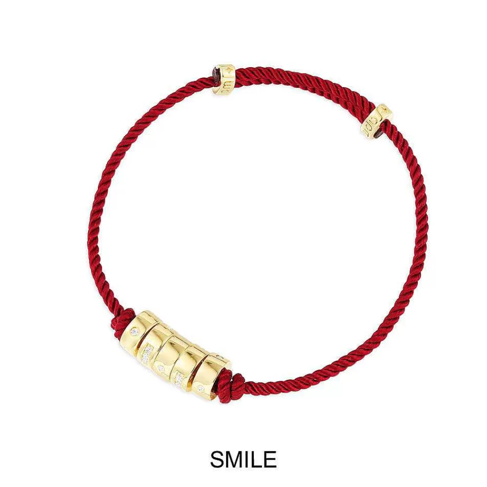 APM Monaco Bracelet Ajustable Code Morse Smile